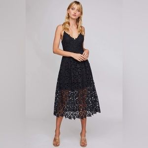ASTR The Label Lace Midi Dress
